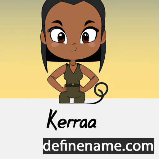 Keairra cartoon