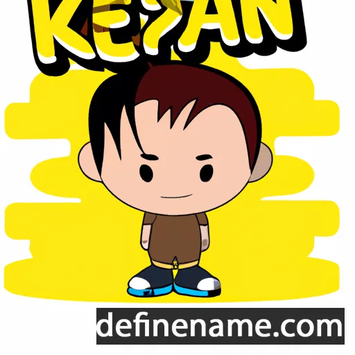 Keanyn cartoon