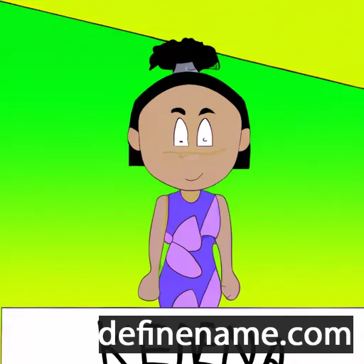 Keeana cartoon