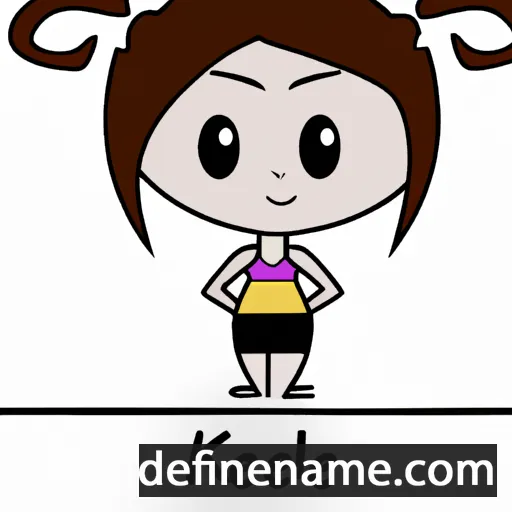 Keelee cartoon